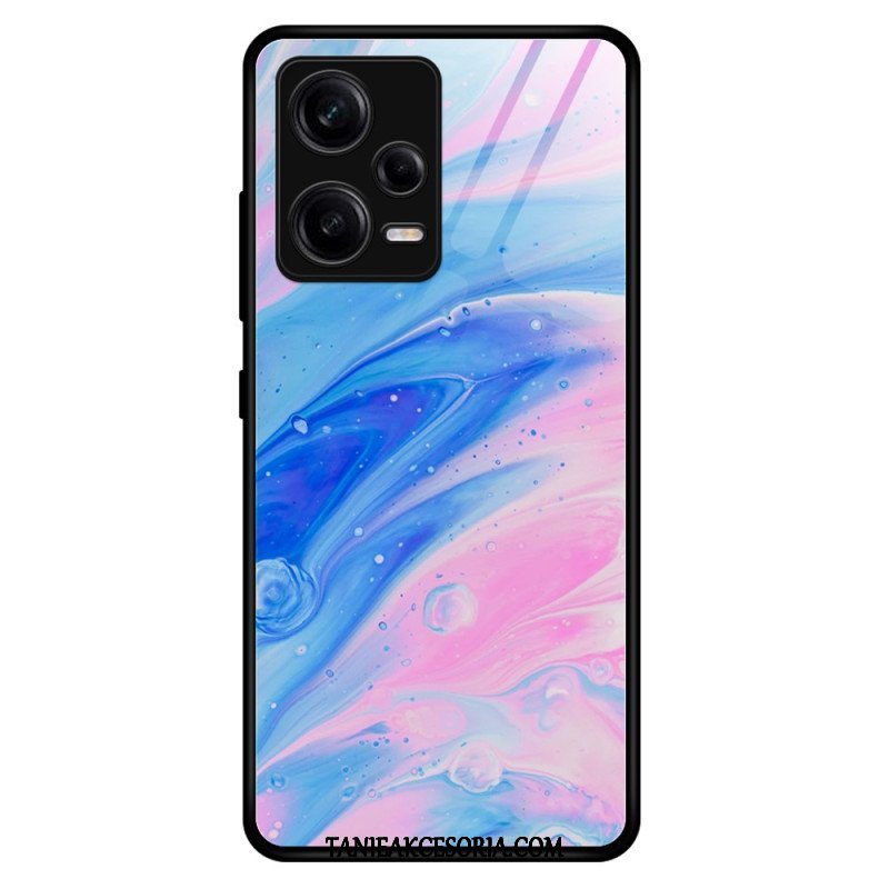 Etui do Poco X5 Pro 5G Szkło Hartowane W Kolorach Marmuru