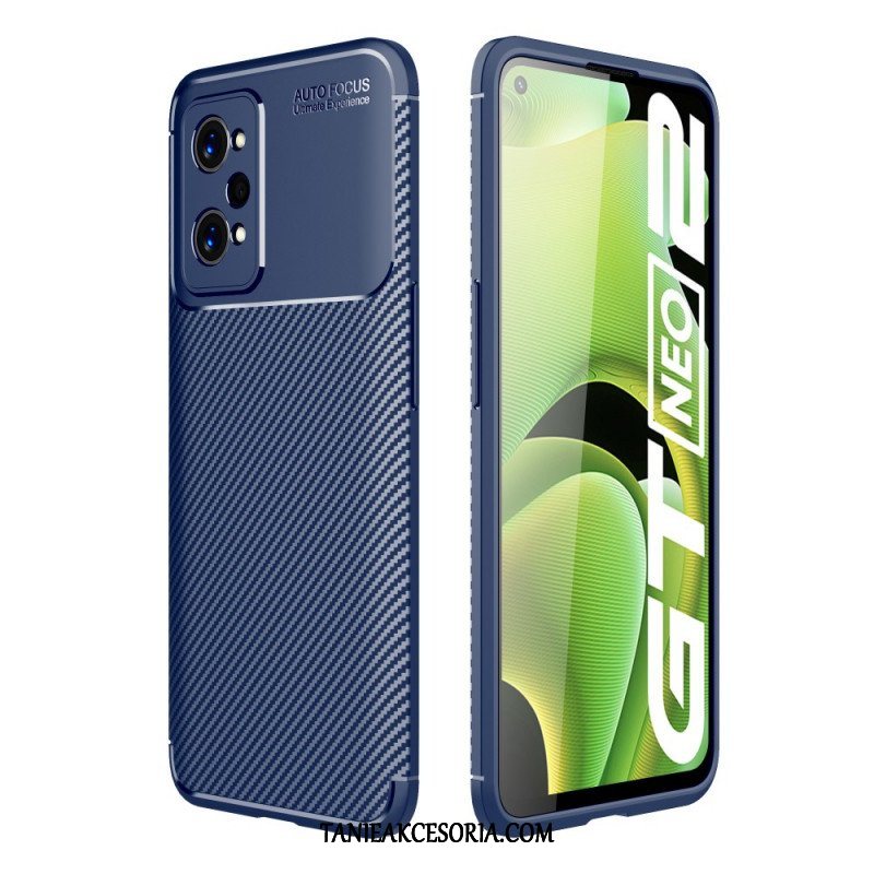 Etui do Realme GT Neo 3T / Neo 2 Wąż Z Włókna Węglowego