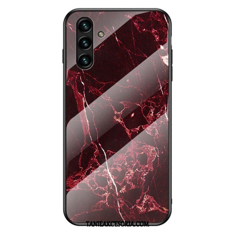 Etui do Samsung Galaxy A13 5G / A04s Marmurowe Szkło Hartowane