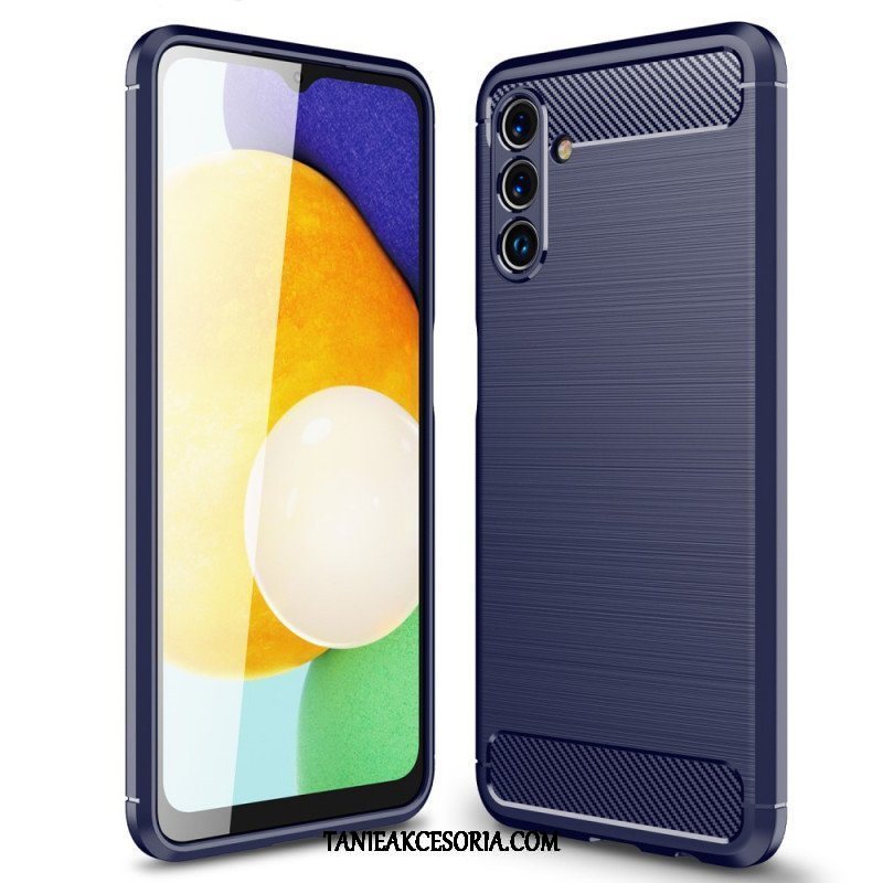 Etui do Samsung Galaxy A13 5G / A04s Szczotkowane Włókno Węglowe