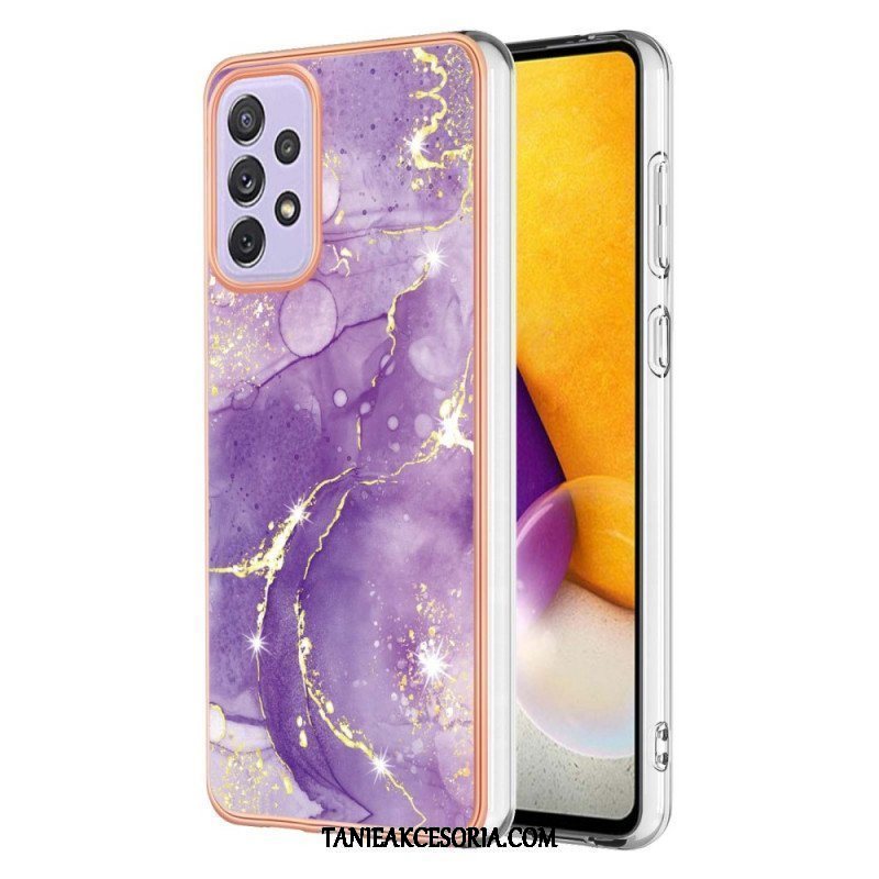 Etui do Samsung Galaxy A13 Silikonowy Elastyczny Marmur