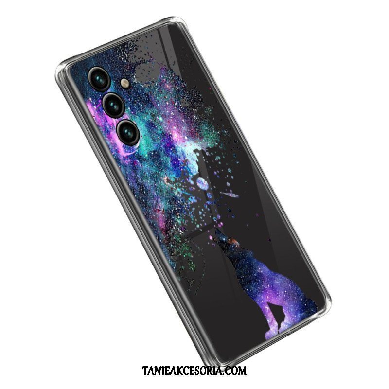 Etui do Samsung Galaxy A14 / A14 5G Bezszwowy Dziki Wilk