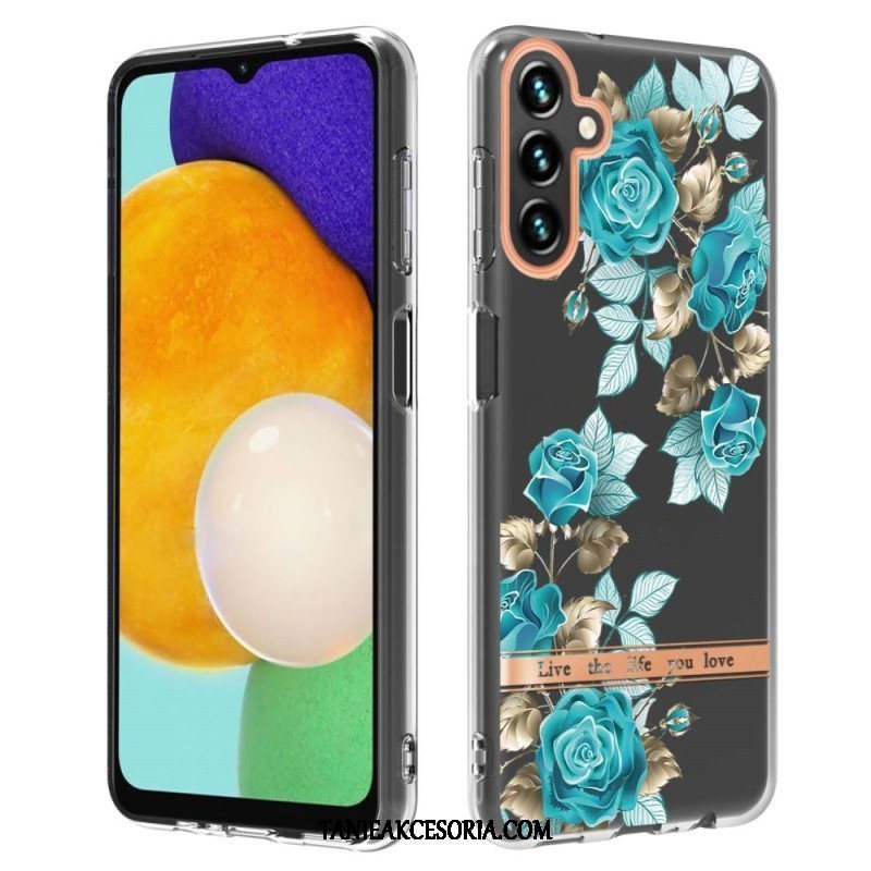 Etui do Samsung Galaxy A14 / A14 5G Kolorowe Kwiaty