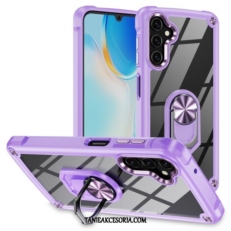 Etui do Samsung Galaxy A14 / A14 5G Metalowy Wspornik Pierścienia