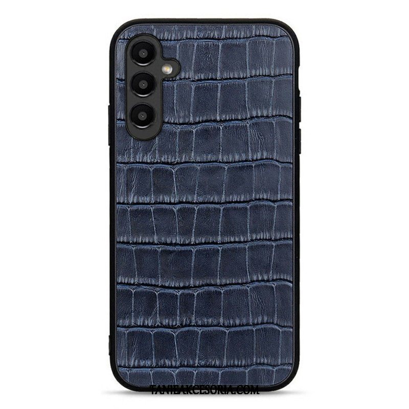 Etui do Samsung Galaxy A14 / A14 5G Prawdziwa Skóra Krokodyla