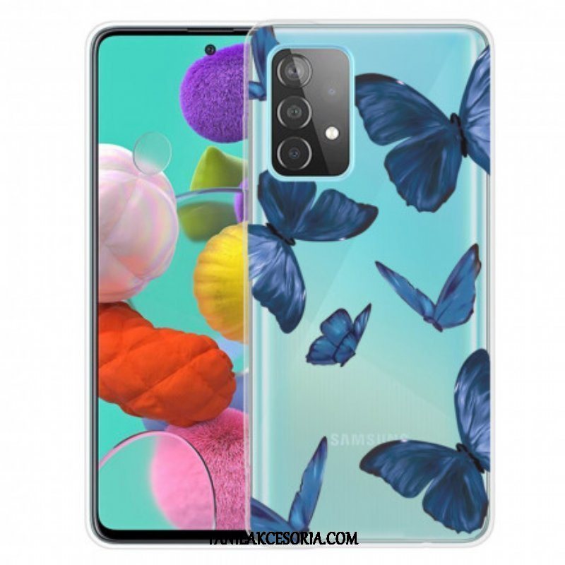 Etui do Samsung Galaxy A52 4G / A52 5G / A52s 5G Dzikie Motyle