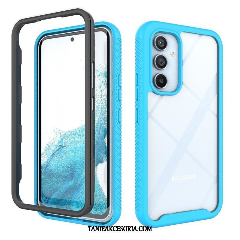 Etui do Samsung Galaxy A54 5G Hybrydowe Krawędzie Silikonowe