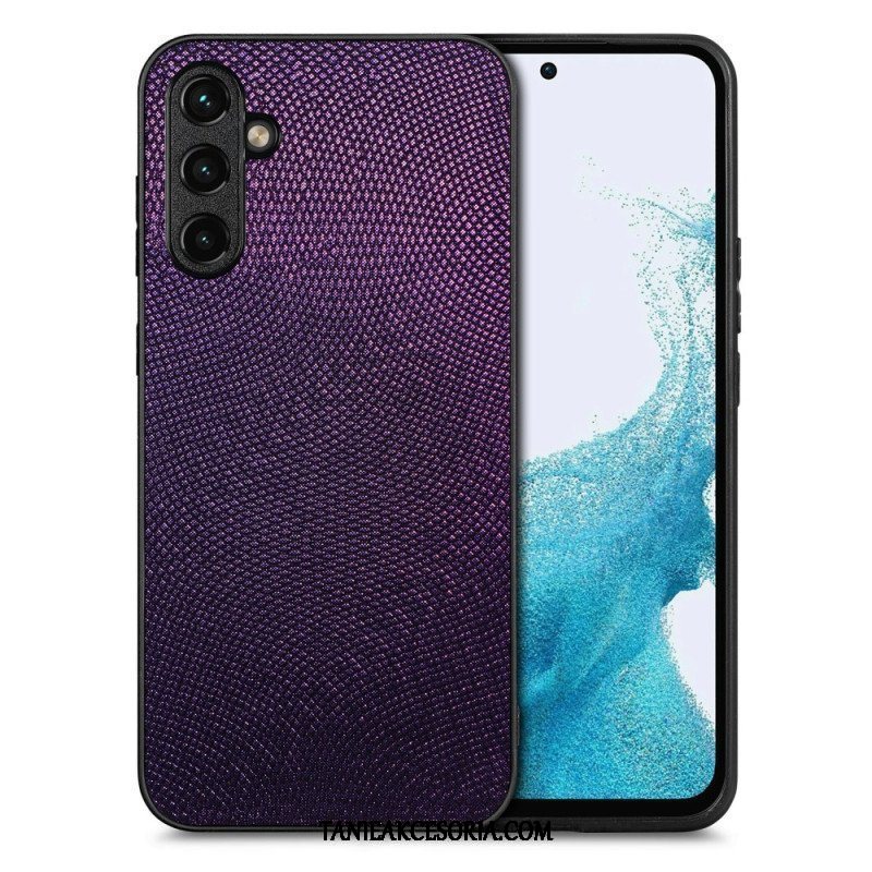 Etui do Samsung Galaxy A54 5G Kolorowa Sztuczna Skóra