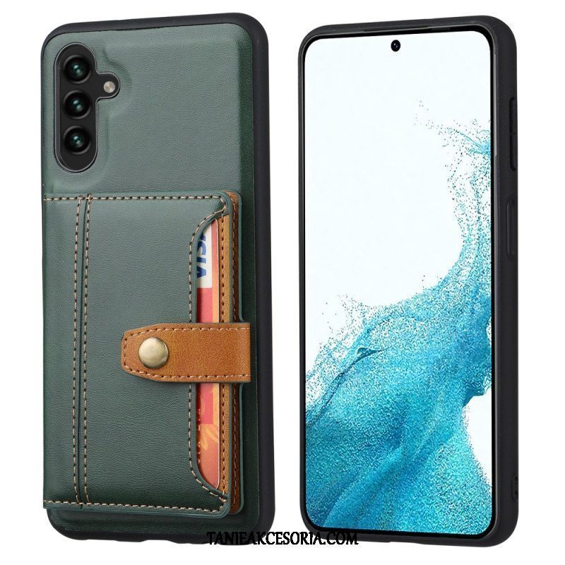 Etui do Samsung Galaxy A54 5G Pasek Podtrzymujący Posiadacza Karty