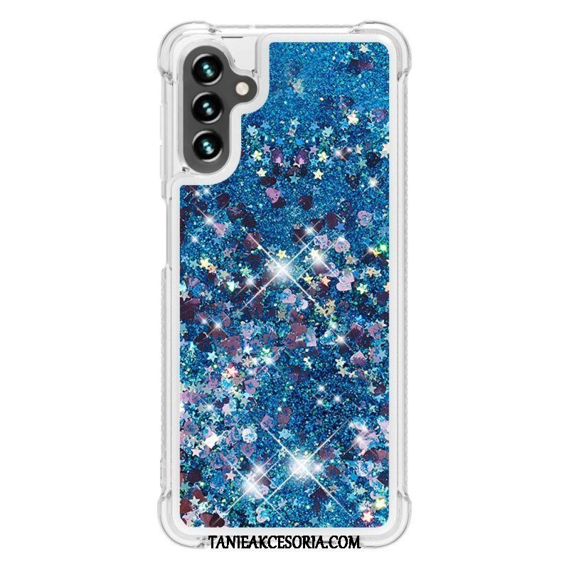 Etui do Samsung Galaxy A54 5G Pragnienia Cekiny