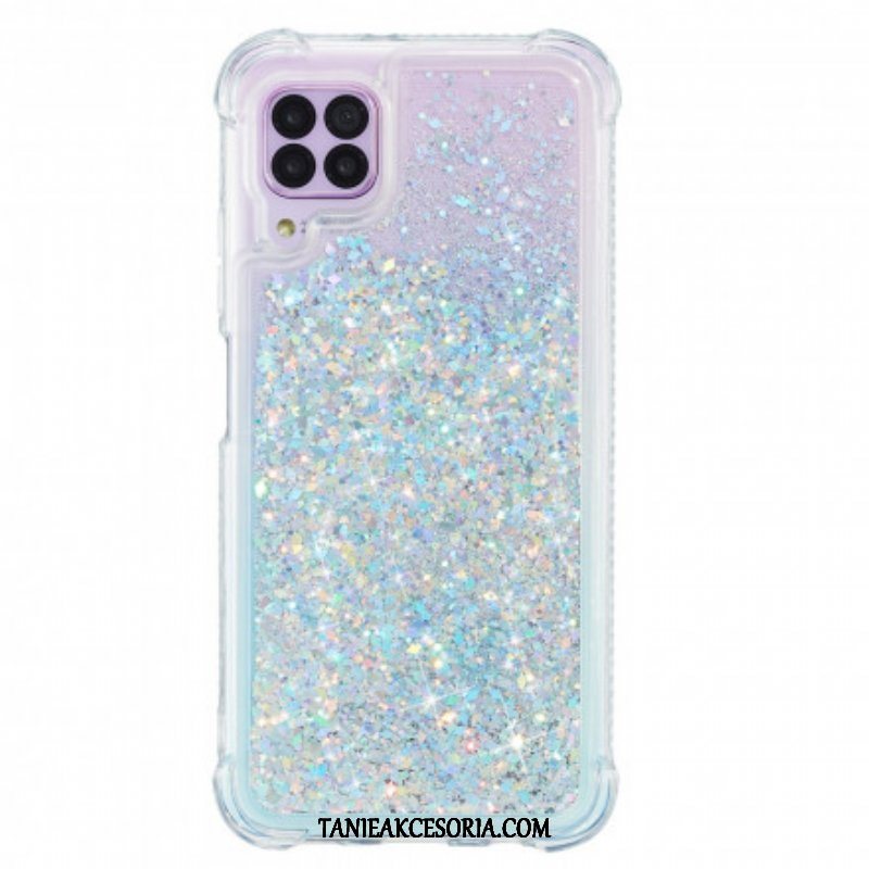 Etui do Samsung Galaxy M12 / A12 Pragnienia Cekiny