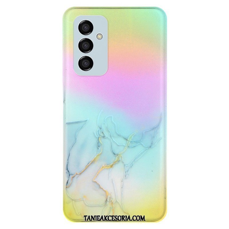 Etui do Samsung Galaxy M23 5G Marmur Z Efektem Lasera