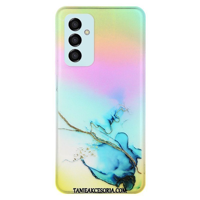 Etui do Samsung Galaxy M23 5G Marmur Z Efektem Lasera