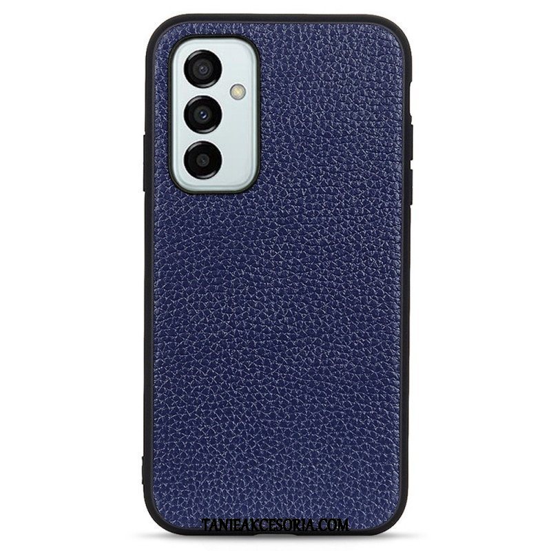 Etui do Samsung Galaxy M23 5G Prawdziwa Skóra Litchi