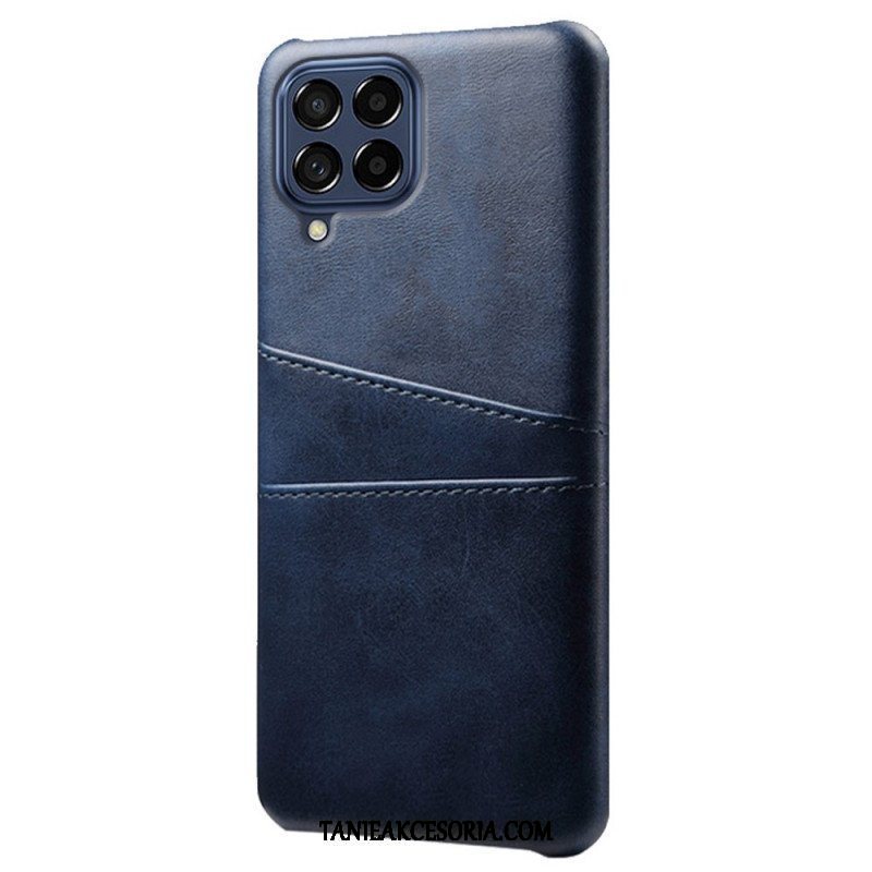 Etui do Samsung Galaxy M53 5G Etui Na Karty Z Efektem Skóry