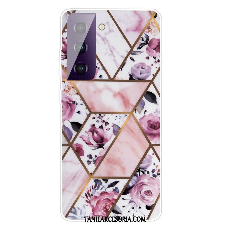 Etui do Samsung Galaxy S21 5G Geometryczny Marmur