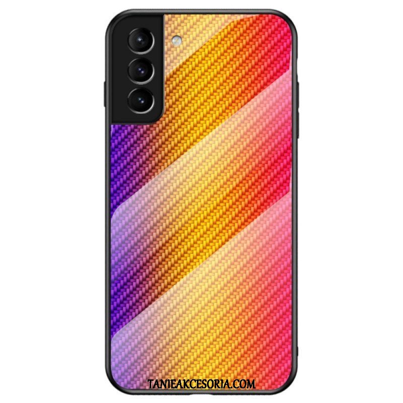 Etui do Samsung Galaxy S22 5G Szkło Hartowane Z Włókna Węglowego