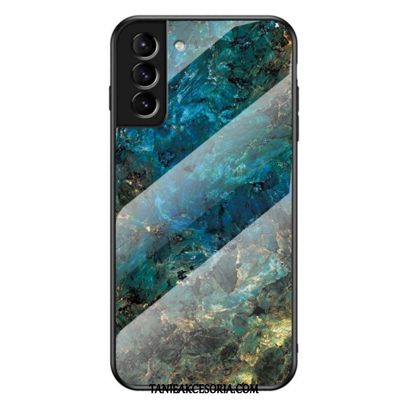 Etui do Samsung Galaxy S22 Plus 5G Szkło Hartowane W Kolorach Marmuru