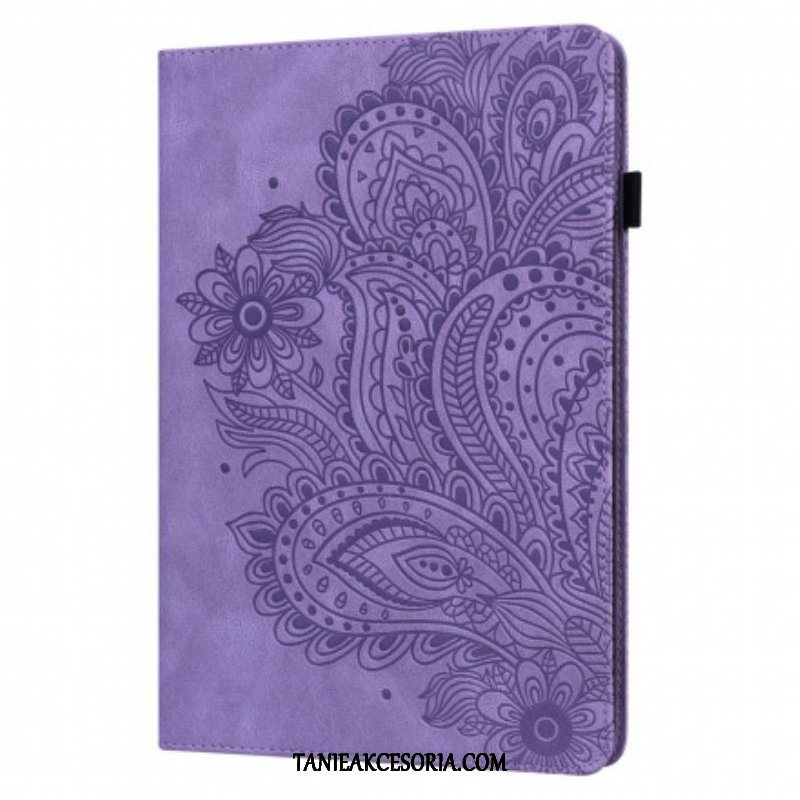 Etui do Samsung Galaxy Tab S8 / Tab S7 Kwiatowy Nadruk