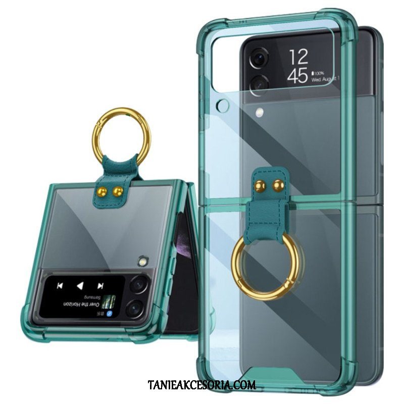 Etui do Samsung Galaxy Z Flip 4 Etui Folio Barwione Pierścieniem Gkk