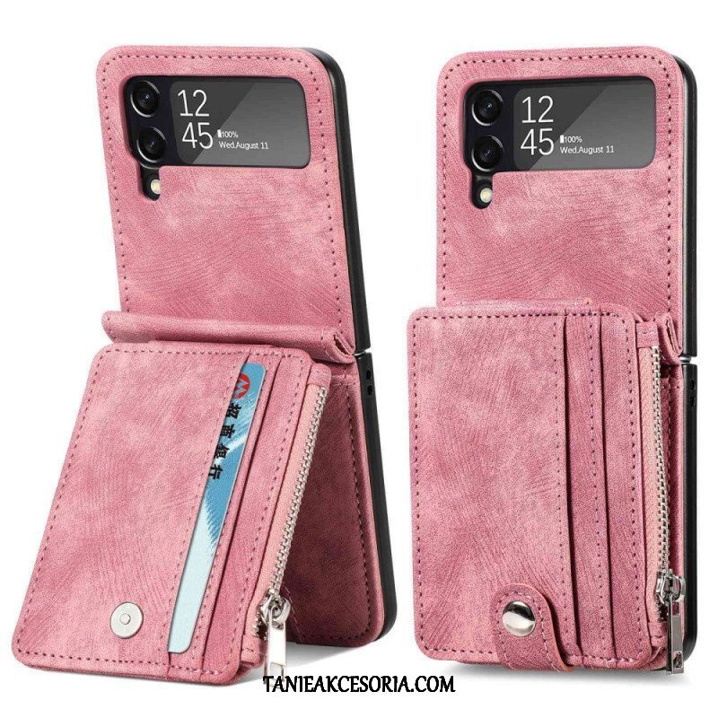 Etui do Samsung Galaxy Z Flip 4 Etui Folio Posiadacz Karty / Portmonetka