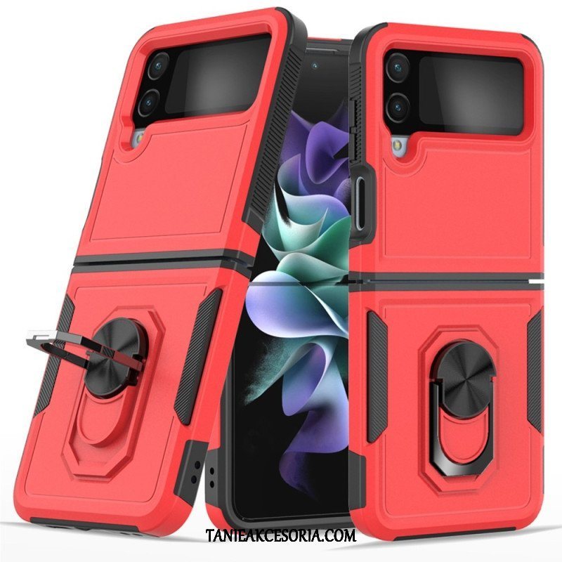 Etui do Samsung Galaxy Z Flip 4 Etui Folio Sztywny Ze Wsparciem Pierścienia