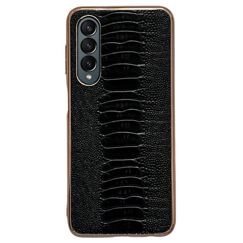 Etui do Samsung Galaxy Z Fold 4 Linia Croco