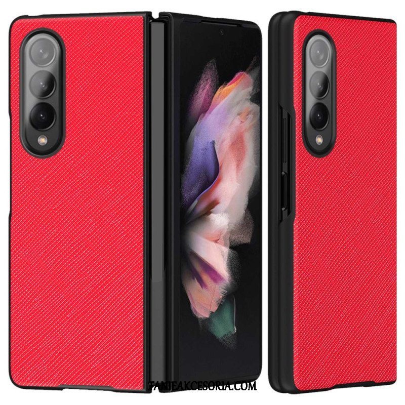 Etui do Samsung Galaxy Z Fold 4 Tkana Tekstura