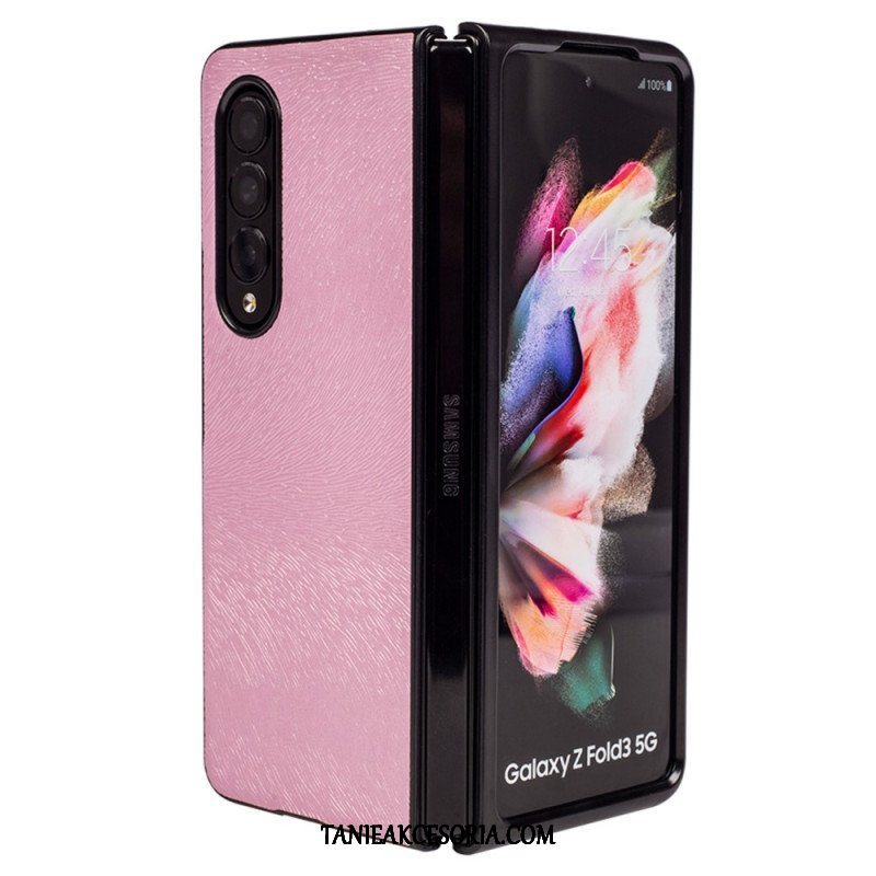 Etui do Samsung Galaxy Z Fold 4 Wytłaczane Futro