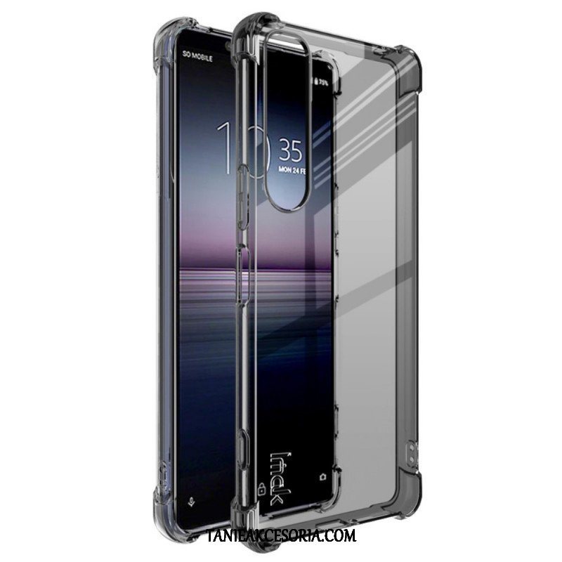 Etui do Sony Xperia 1 IV Przezroczysty Z Folią Ekranową Imak