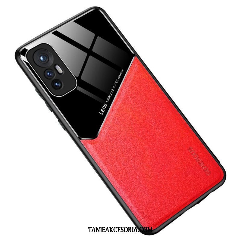 Etui do Xiaomi 12 Pro Magnetyczny Efekt Skóry