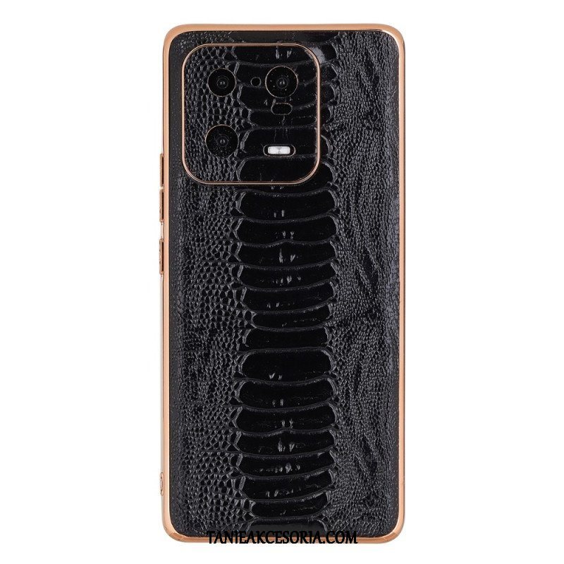 Etui do Xiaomi 13 Pro Skóra Naturalna W Stylu Krokodyla