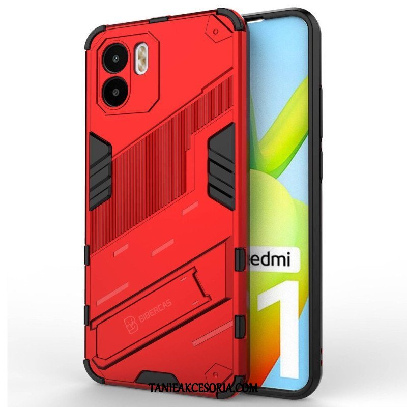 Etui do Xiaomi Redmi A1 Zdejmowany Stojak W Dwóch Pozycjach Bez Użycia Rąk