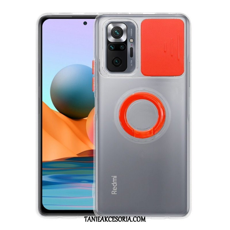 Etui do Xiaomi Redmi Note 10 Pro Pokrowiec Na Aparat Ze Stojakiem