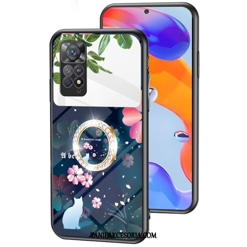 Etui do Xiaomi Redmi Note 11 Pro / 11 Pro 5G Lustro Z Obrotowym Pierścieniem