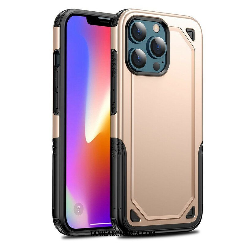 Etui do iPhone 13 Mini Efekt Metalicznego Pancerza