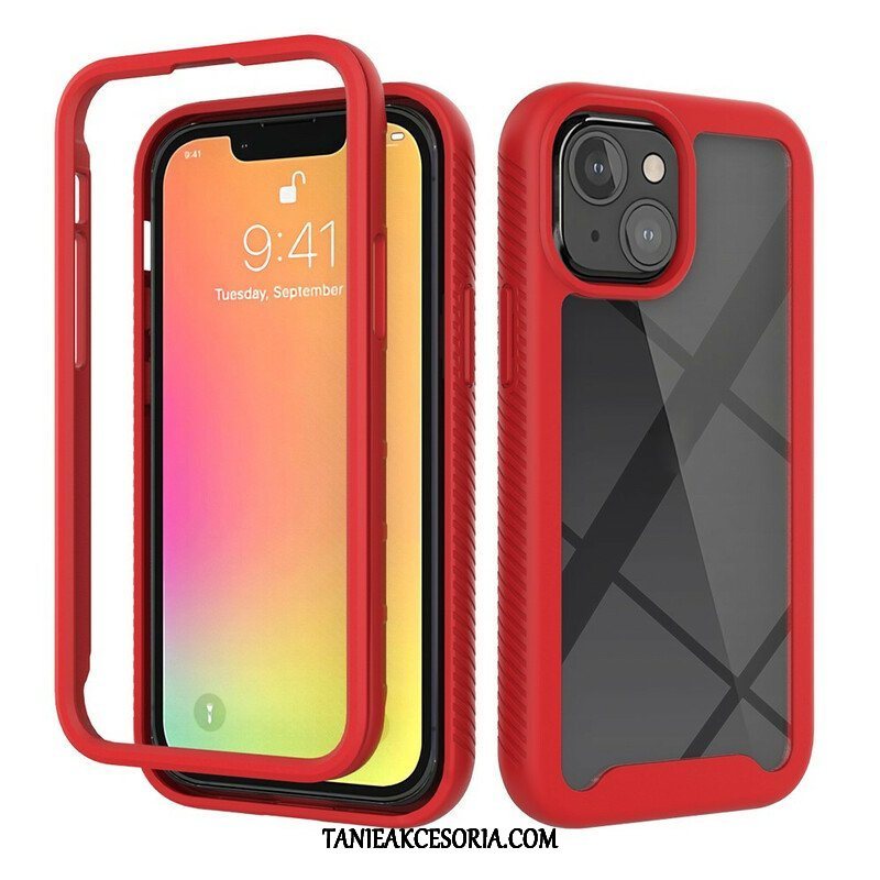 Etui do iPhone 13 Mini Hybrydowe Silikonowe Krawędzie