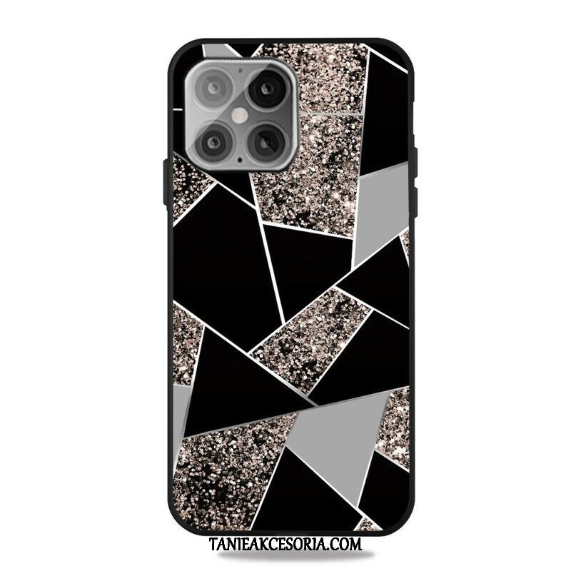 Etui do iPhone 13 Pro Geometria Marmuru