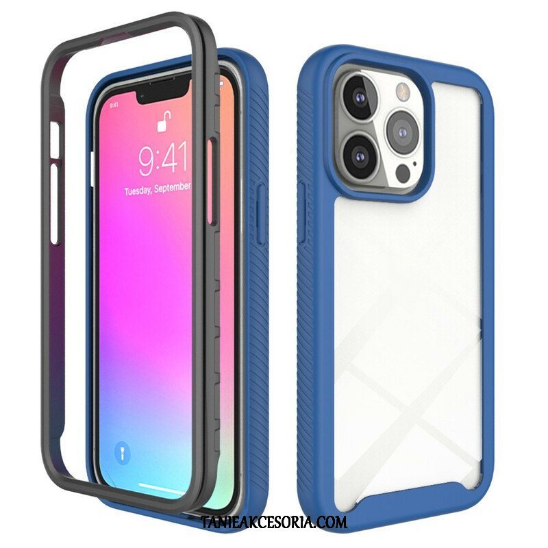 Etui do iPhone 13 Pro Hybrydowe Silikonowe Krawędzie