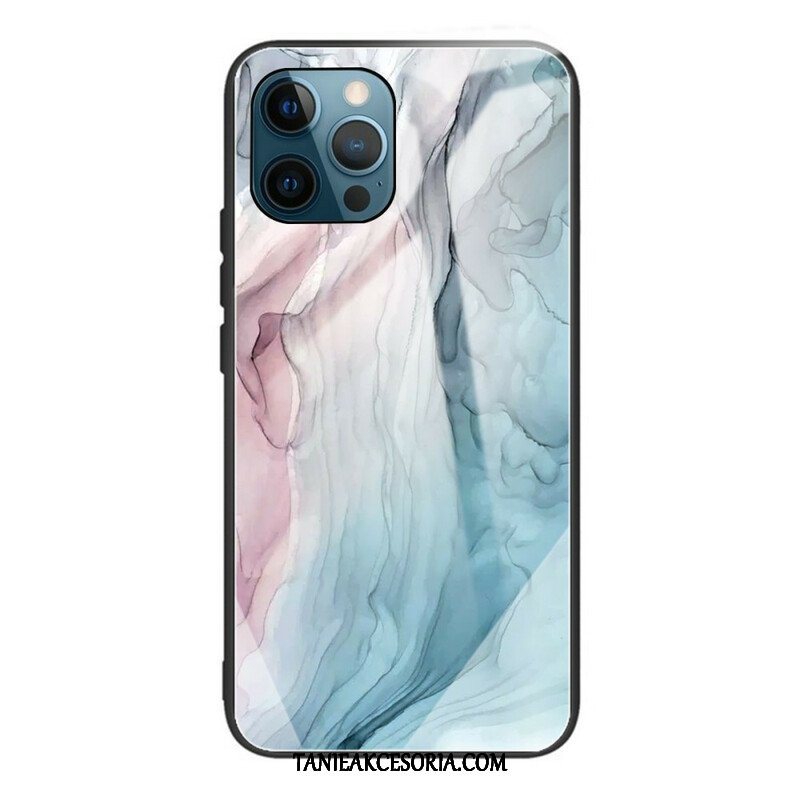 Etui do iPhone 13 Pro Max Marmurowe Szkło Hartowane