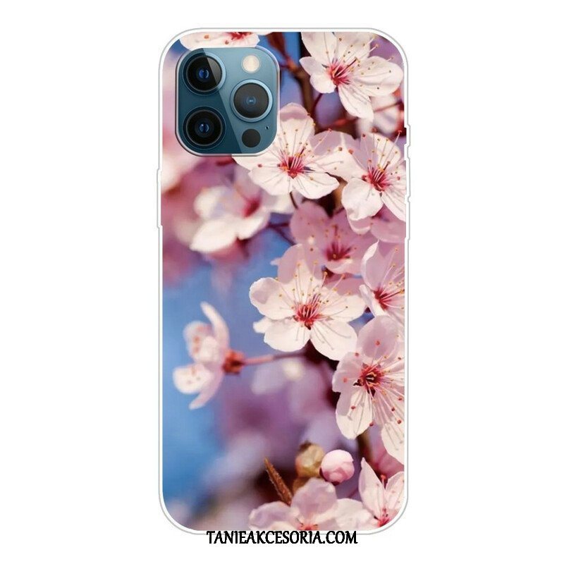 Etui do iPhone 13 Pro Realistyczne Kwiaty