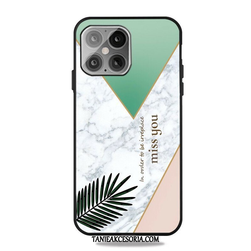 Etui do iPhone 13 Pro Stylizowany Marmur