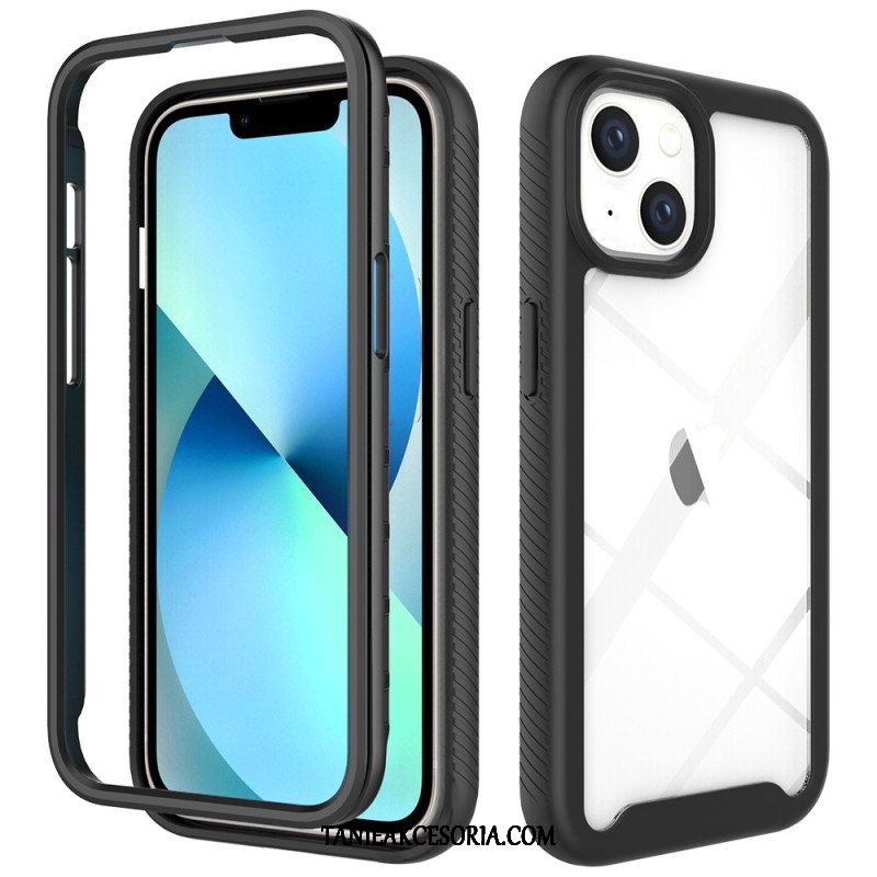 Etui do iPhone 14 Hybrydowy Zderzak Ramy