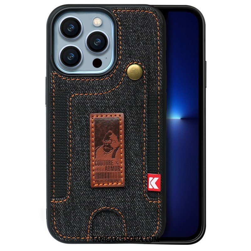 Etui do iPhone 14 Posiadacz Karty I Pasek Do Dżinsów