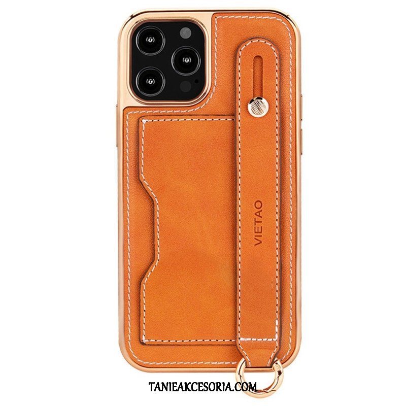 Etui do iPhone 14 Pro Max Etui Na Karty Z Paskiem Podtrzymującym Vietao