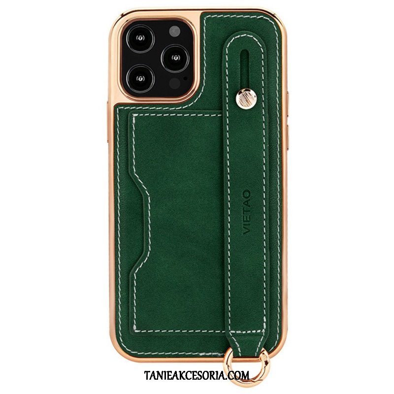 Etui do iPhone 14 Pro Max Etui Na Karty Z Paskiem Podtrzymującym Vietao