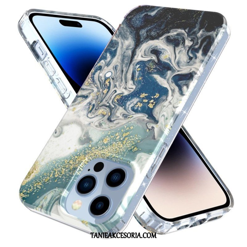 Etui do iPhone 14 Pro Max Pojedynczy Marmur