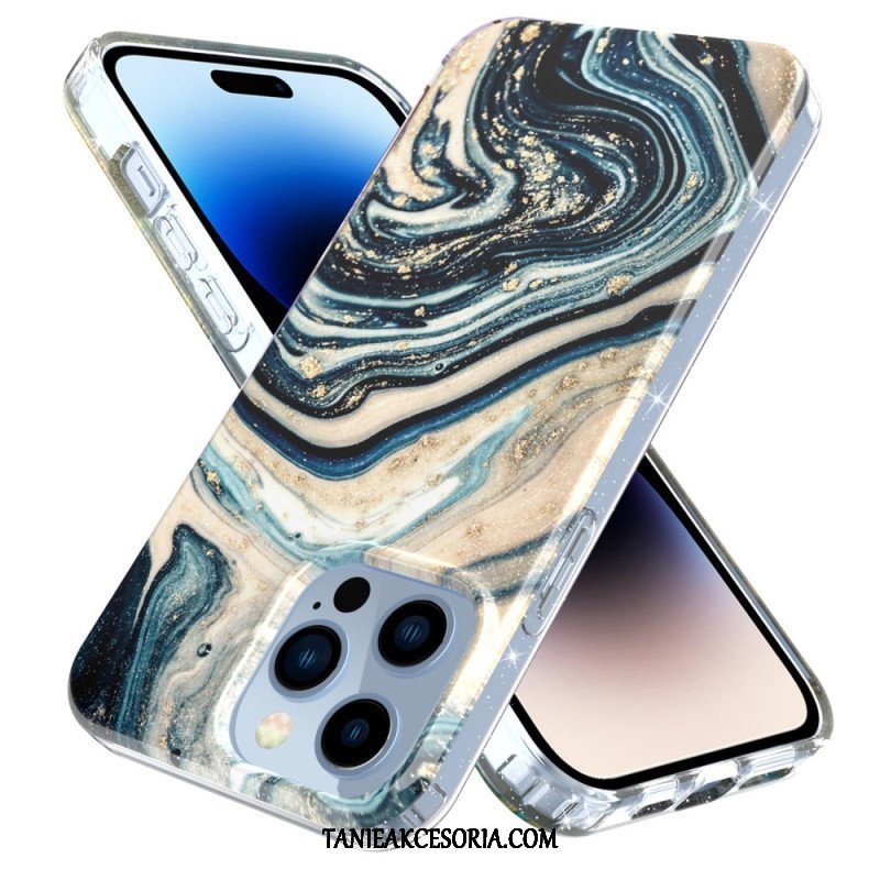 Etui do iPhone 14 Pro Max Pojedynczy Marmur