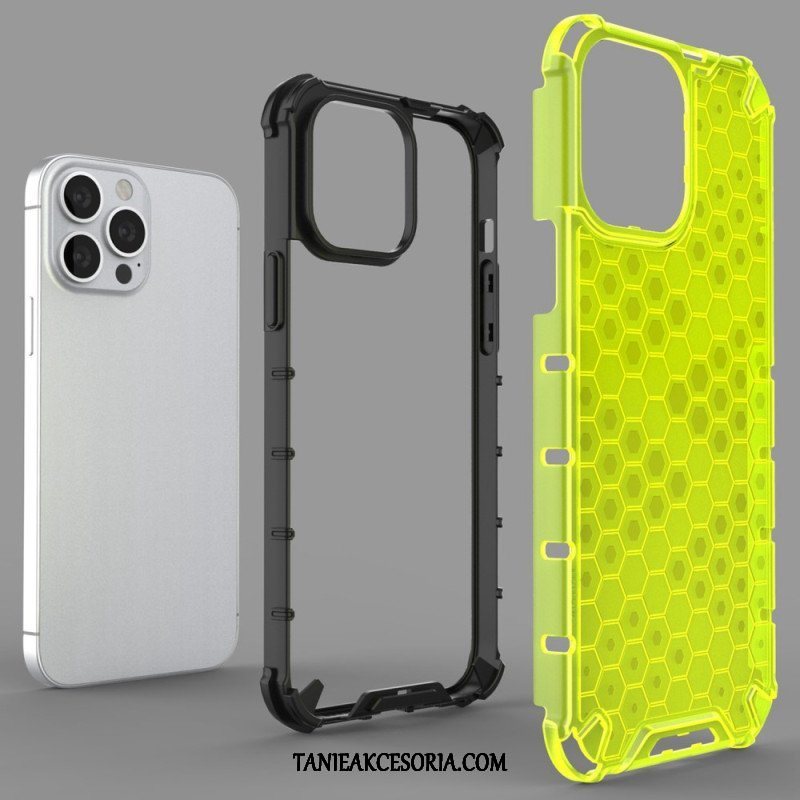 Etui do iPhone 14 Pro Max Styl Plastra Miodu