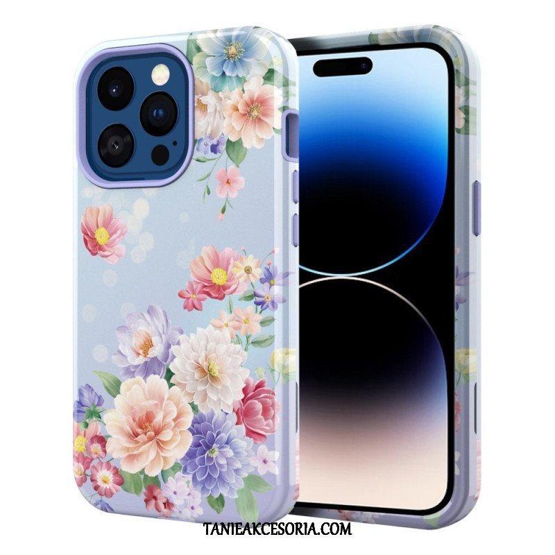 Etui do iPhone 14 Pro Max Zabytkowe Kwiaty